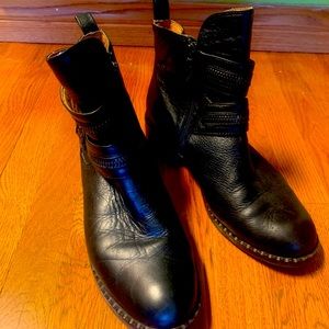 Gentle Souls Black Bootie